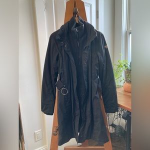 Post Card Luxury Sportswear Black Winter Jacket